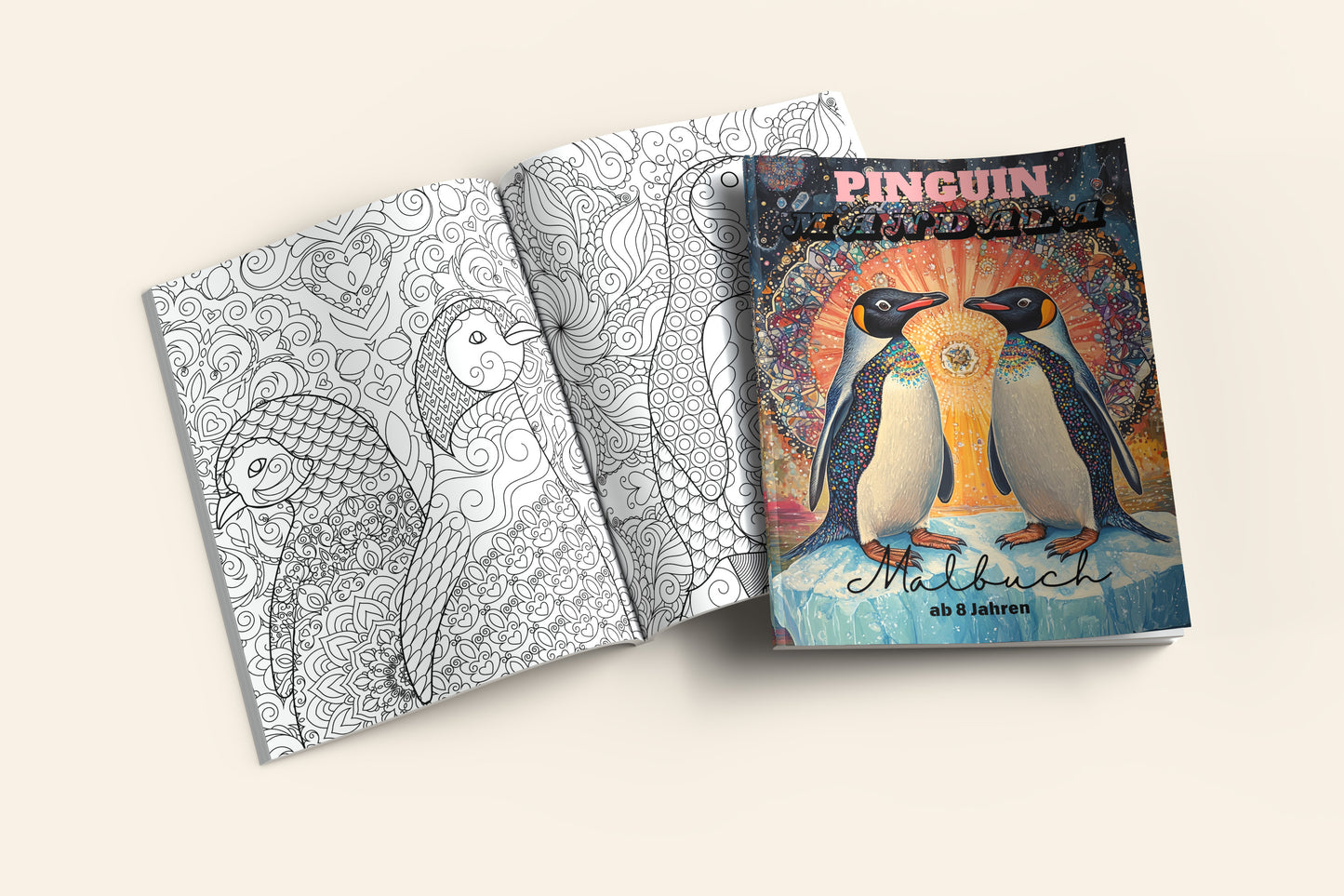 Malbuch Pinguin Mandalas (PDF)