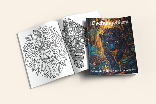 Malbuch Dschungeltiere (PDF)