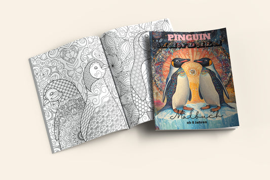 Malbuch Pinguin Mandalas (PDF)