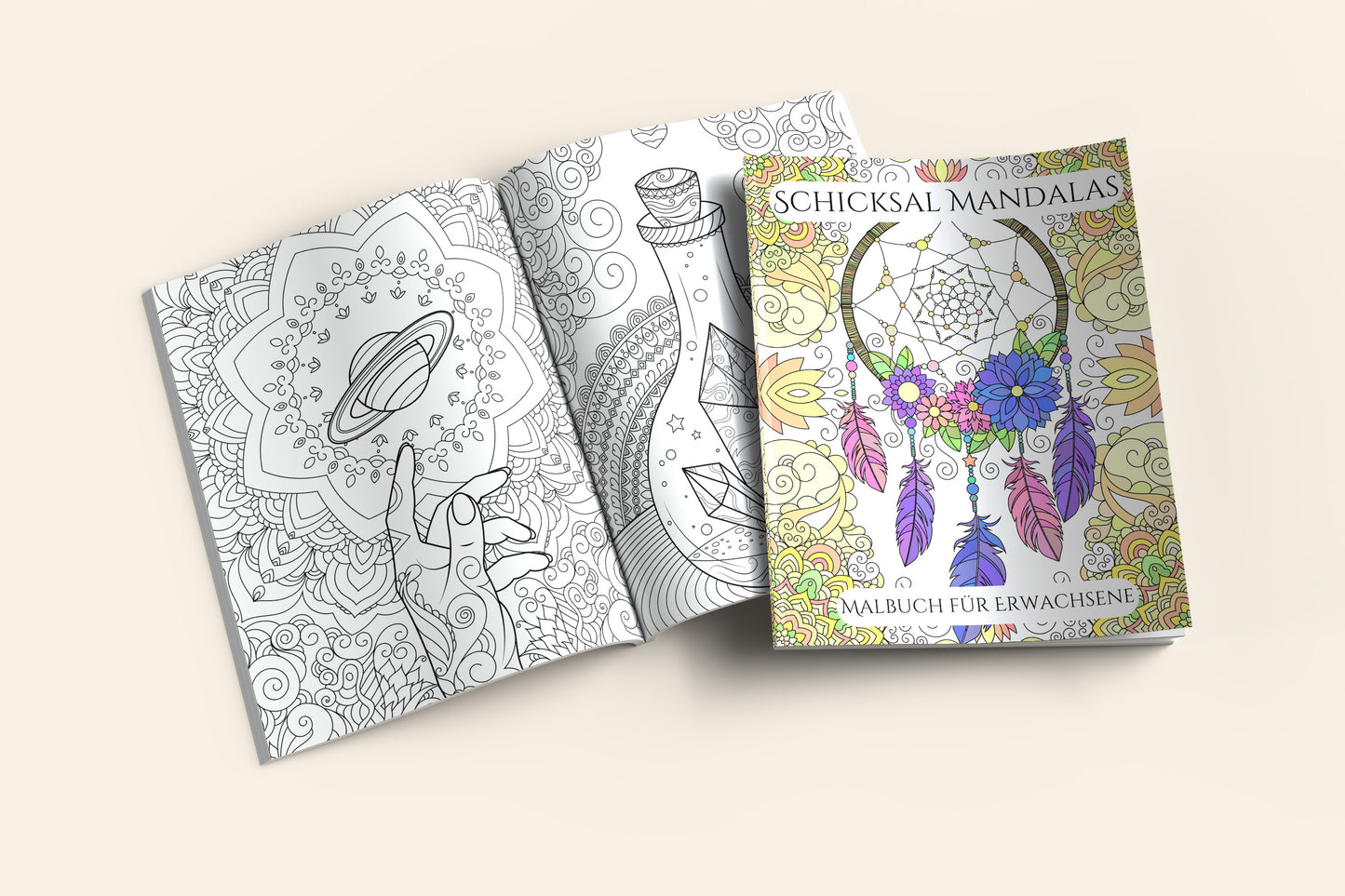 Malbuch Schicksal Mandalas (PDF)